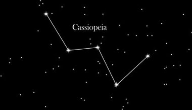 Constelação Cassiopeia