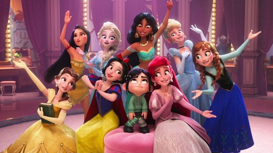 Princesas Disney no filme Detona Ralph 2